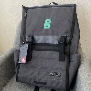 Ogio Mens Travel Laptop Backpack NWT Black Gray